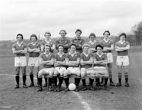 Manchester United youth team, captained by Mike Duxbury and also... News Photo - Getty Images