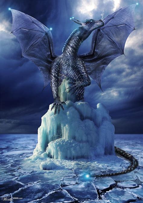 IceDragon by DonFantasy 1st place entry in Dragons 5 | Fantasy dragon ...