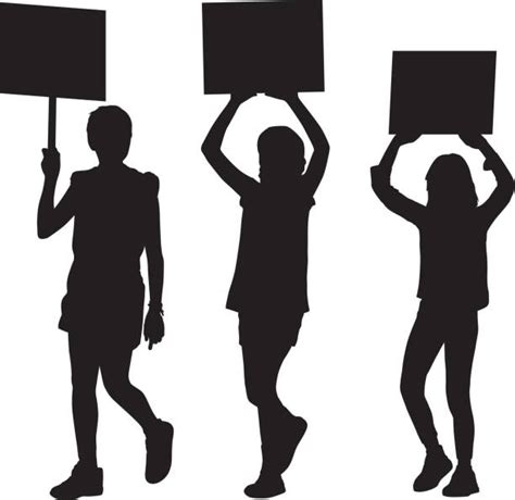 690+ 3 People Holding Signs Illustrations, Royalty-Free Vector Graphics ...