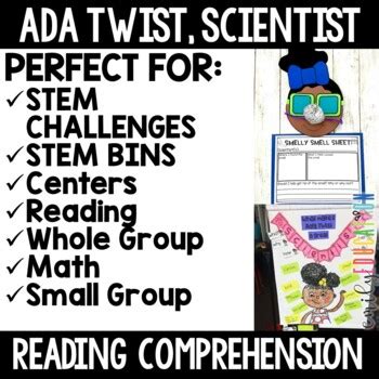 Ada Twist, Scientist Activities and STEM Unit by Emily Education