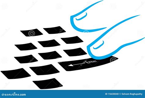 Typing Logo Stock Photo - Image: 15630040