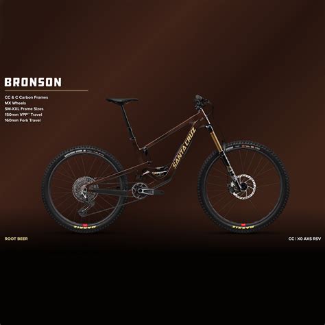 Santa Cruz Bronson Carbon CC X0 AXS Full Suspension Mountain Bike 2025 – Sprockets Cycles