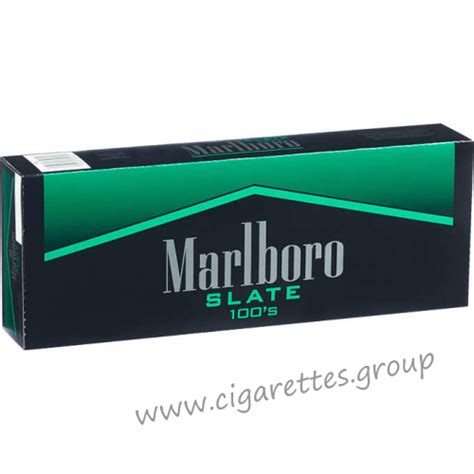 Marlboro Menthol Slate 100's [Box] Cigarettes | Cigarettes.Group