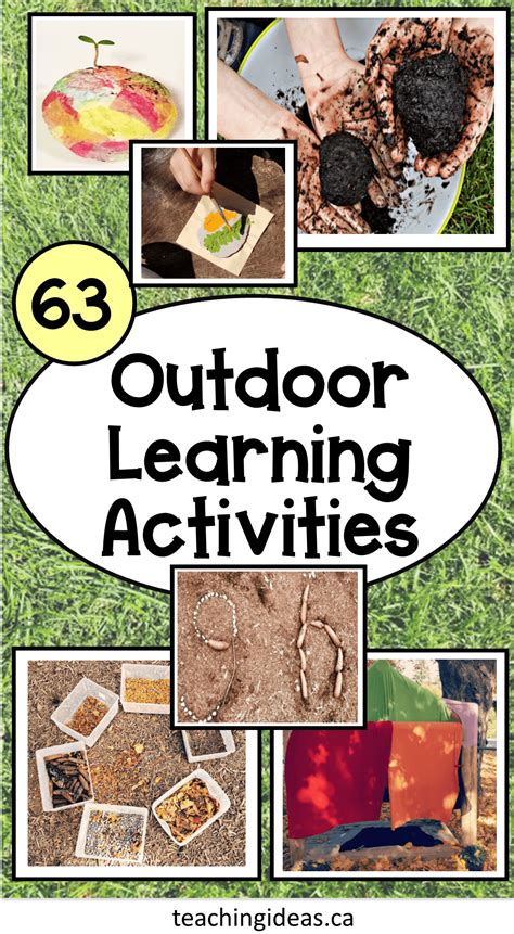 63 Outdoor Learning Activities Kids will Love