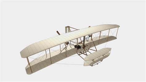 1903 Wright Flyer - 3D model by byrikardo3D (@byrikardo) [13f5f10] - Sketchfab