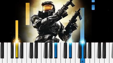 Halo Theme - Piano Tutorial / Piano Cover - YouTube