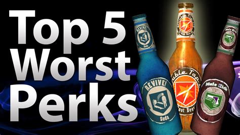 TOP 5 Worst Perks in 'Call of Duty Zombies' - Black Ops 2 Zombies, Black Ops & WAW - YouTube