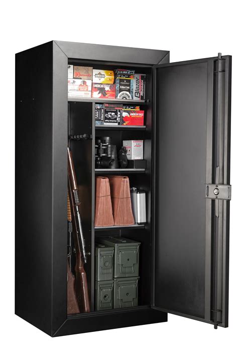 Fortress 30 Gun Modular Cabinet Holds 24-30 Long Guns with Key Lock ...