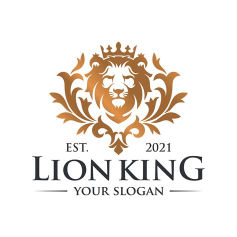 Luxury Golden Royal Lion King logo design inspiration 6735522 Vector ...