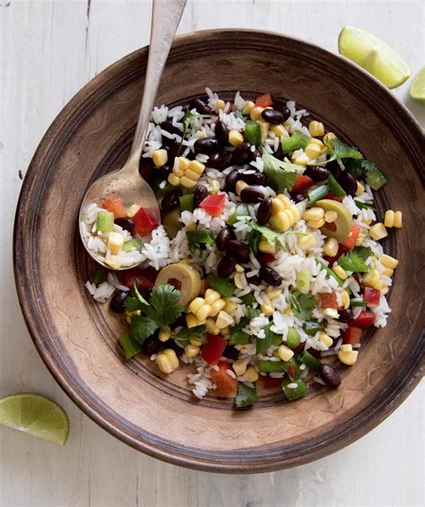 Southwestern rice & bean salad recipe - Healthy Recipe