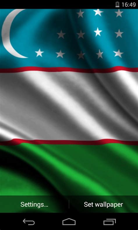 Flag of Uzbekistan Wallpapers APK for Android - Download