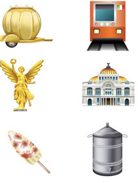 Mira estos Emojis que describen la Cultura Mexicana. Como harias el tuyo? Crea tu propio Emoji ...