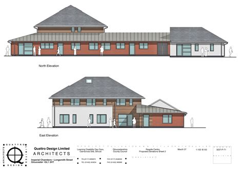 Vectorworks Elevations rendered using Renderworks. | Arquitetura