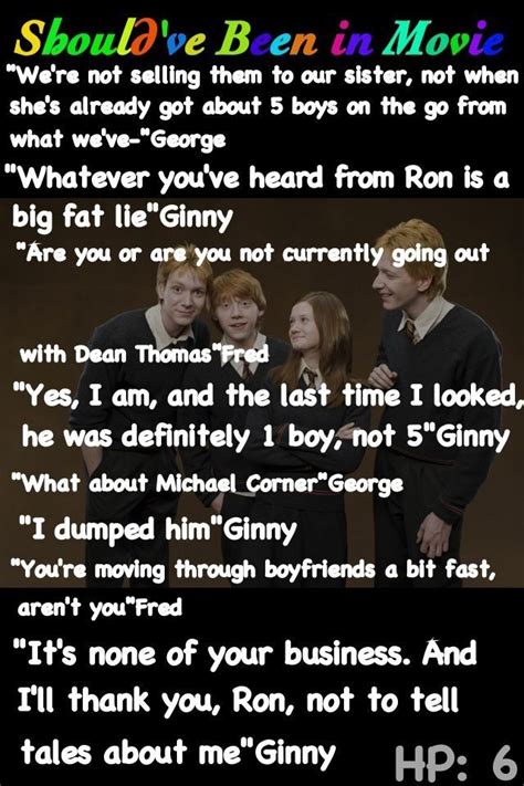 fred and george weasley quotes - Google Search | Harry potter headcannons, Harry potter now ...