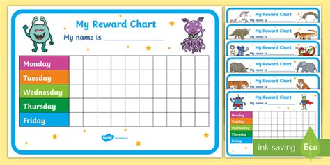 👉 Homework reward chart pack | Easy to print | Twinkl