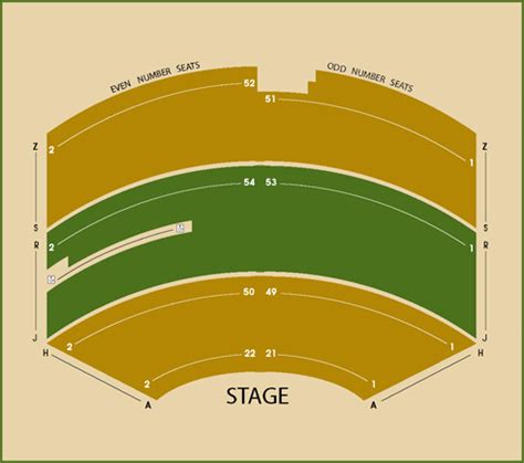 Seating Charts | Parker Playhouse