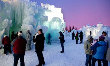 Ice Castle at Loon Mountain - Ice Castles - New Hampshire | Groupon