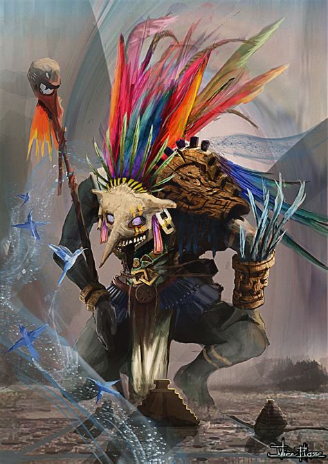 ArtStation - Huitzilopochtli Illustration, Julien PLASSE | Obras de ...