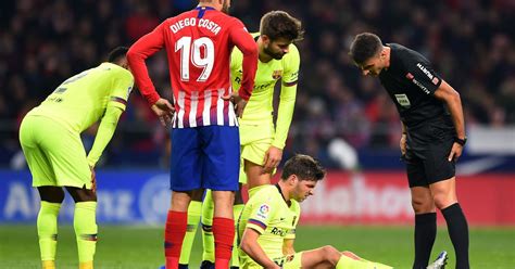 Sergi Roberto suffers hamstring injury against Atletico Madrid - Barca Blaugranes