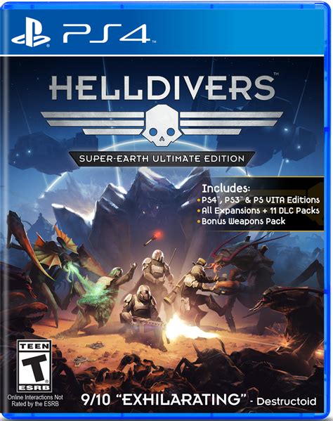 Helldivers Super-Earth Ultimate Edition | PlayStation 4 | GameStop