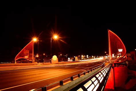 Burns Bridge Sail Cable Sculptures in Worcester, MA