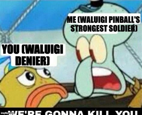 Squidward Scaring Child - Imgflip