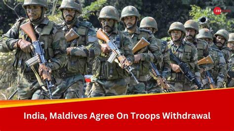 India, Maldives Agree To 'Fast-Track Withdrawal Of Indian Troops ...