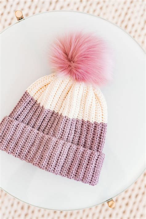 Crochet Dip Dye Hat – Sewrella Patterns