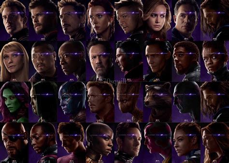 All Avengers:Endgame Posters in full colour [@70squill on Twitter] : r/marvelstudios