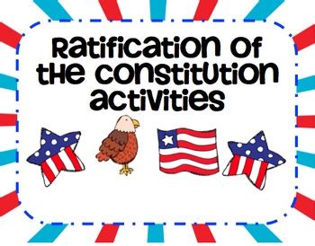 Ratification of the Constitution Activities | TpT