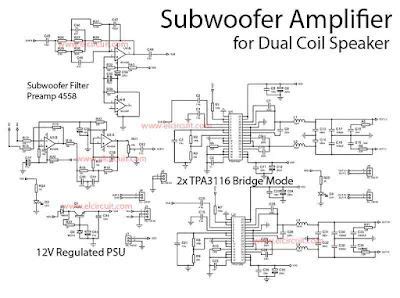 Electronic Circuit | Subwoofer, Subwoofer amplifier, Power amplifiers