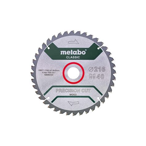 METABO 628060000 216mm x 30mm 40T Circular Saw Blade - ToolStore UK
