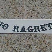 Amazon.com: We're The Millers No Ragrets Tattoo: Clothing