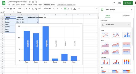 How To Make a Graph in Google Sheets | Indeed.com