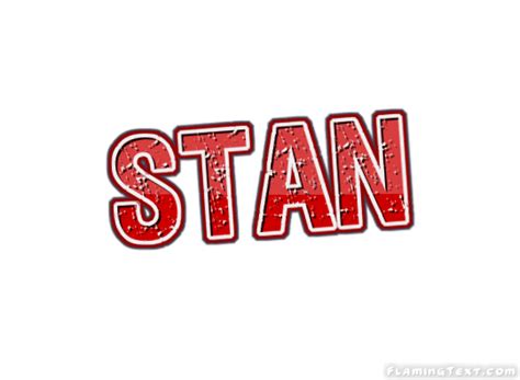 Stan Logo | Free Name Design Tool from Flaming Text