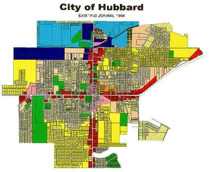 Zoning Map - City of Hubbard