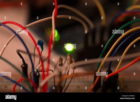 Breadboard Prototype Circuit High Resolution Stock Photography and ...