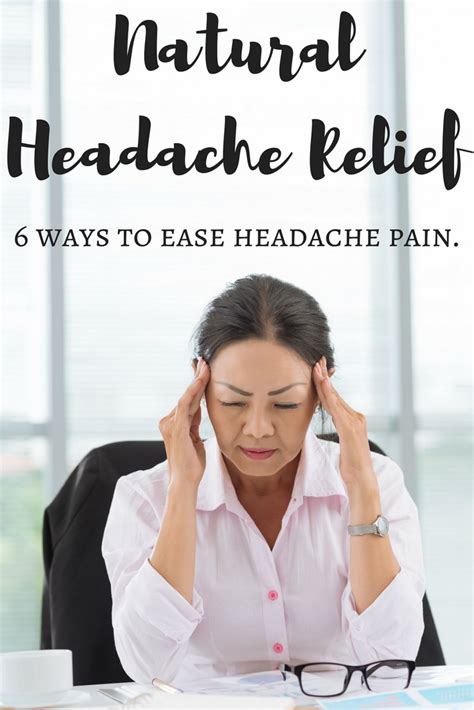 Natural Headache Relief options to help you ease the pain.