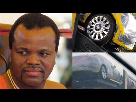 King Mswati Buys More Cars - YouTube