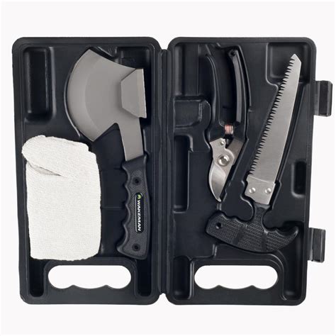 Wakeman Metal Camping Tool Kit Set (4-Piece)-M470040 - The Home Depot