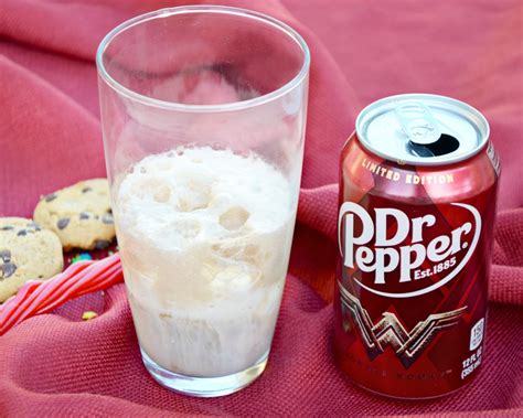 Dr Pepper® Ice Cream Shake Recipe Inspired by Wonder Woman - Brie Brie Blooms