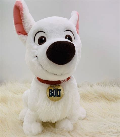 Disney Parks/Authentic Disney Bolt Plush on Mercari | Disney stuffed animals, Disney parks, Disney