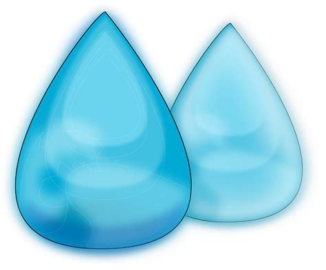 Free vector graphic: Water Drops, Rain, Blue, Clean - Free Image on Pixabay - 155735