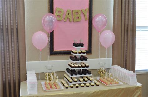 DIY Pink & Gold Baby Shower Decorations | Hello Nutritarian