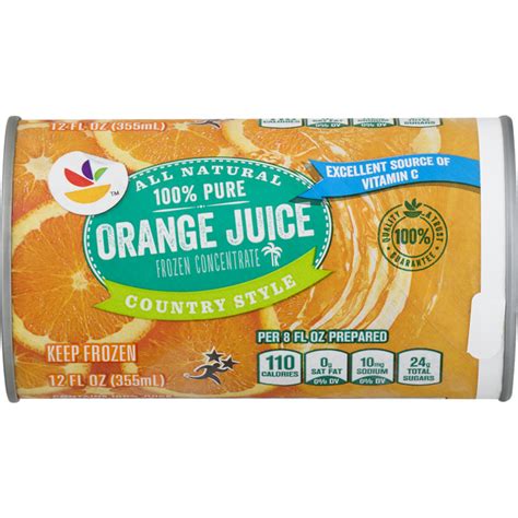 Save on Stop & Shop 100% Pure Orange Juice Country Style Concentrate ...