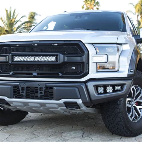 Baja Designs CALIBER 9 LED OnX6+ Grille Kit 17-20 Raptor