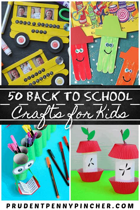 50 DIY Back to School Crafts - Prudent Penny Pincher