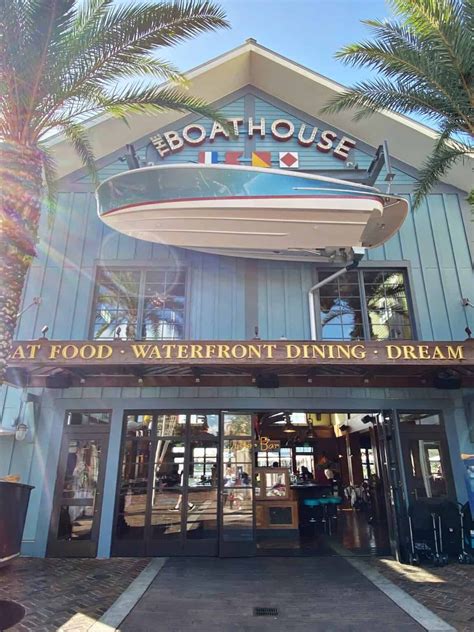 The Boathouse Restaurant at Disney Springs | Disney springs restaurants ...