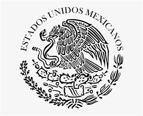 Free Vector Seal Of The Government Of Mexico Linear - United Mexican States Seal PNG Image ...