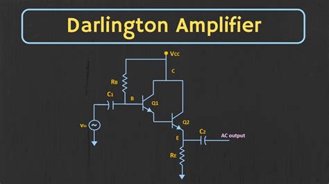 Darlington Amplifier Explained | Darlington Pair as an Amplifier - YouTube